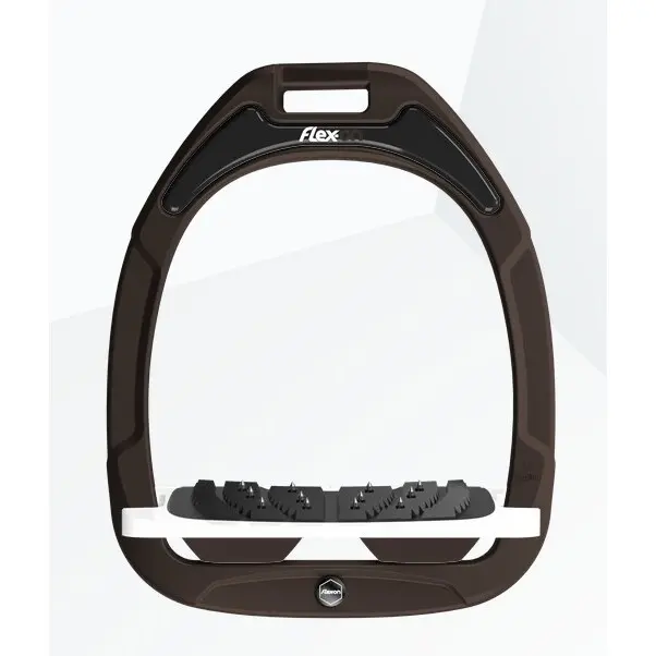 Étriers Incliné Ultra Grip Marron/Blanc/Marron Flex-On Green Composite