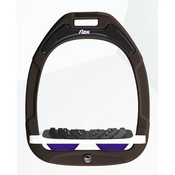 Étriers Incliné Ultra Grip Marron/Blanc/Violet Flex-On Green Composite