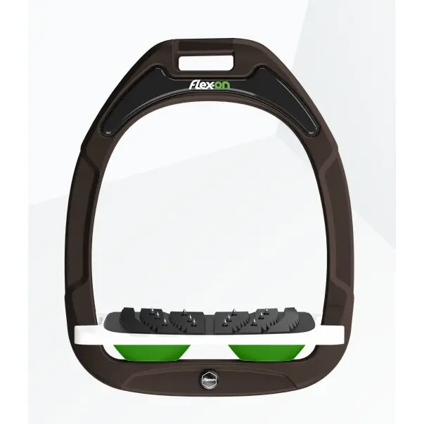 Étriers Incliné Ultra Grip Marron/Blanc/Vert Flex-On Green Composite