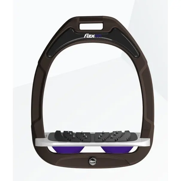Étriers Incliné Ultra Grip Marron/Gris/Violet Flex-On Green Composite