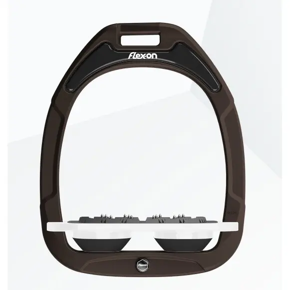 Comparer les prix de Étriers Plat Ultra Grip Marron/Blanc/Noir Flex-On Green Composite