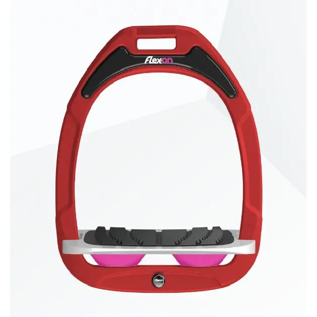 Comparer les prix de Étriers Incliné Grip Rouge/Gris/Rose Flex-On Green Composite