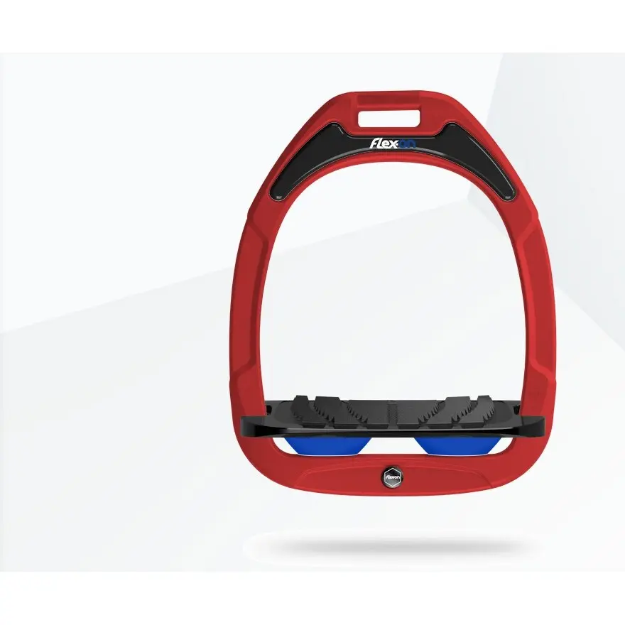 Étriers Incliné Grip Rouge/Noir/Bleu Flex-On Green Composite