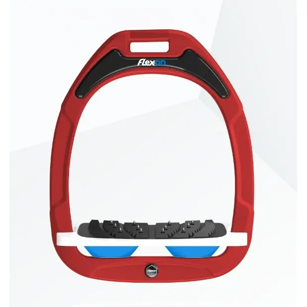 Schrägtritte Ultra Grip Rot/Weiß/Blau Flex-On Green Composite