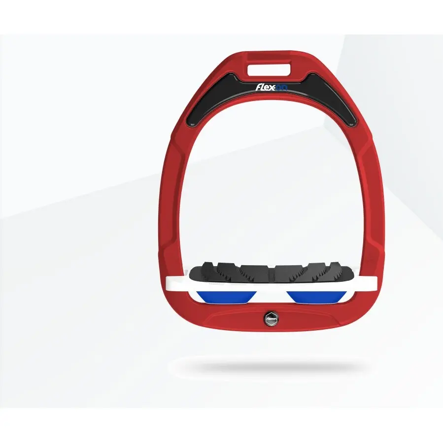 Étriers Incliné Ultra Grip Rouge/Blanc/Bleu Flex-On Green Composite