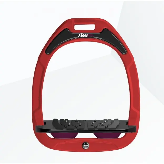 Étriers Incliné Ultra Grip Rouge/Noir/Prune Flex-On Green Composite
