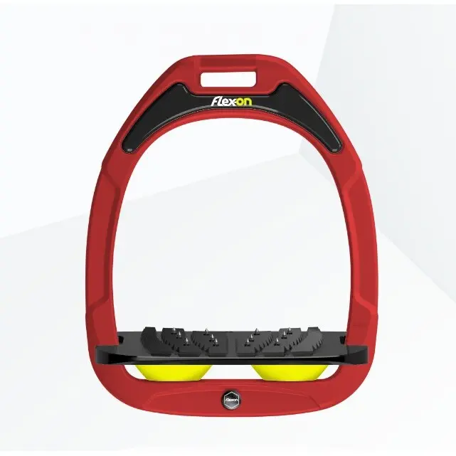 Meilleurs prix pour Étriers Incliné Ultra Grip Rouge/Noir/Jaune Flex-On Green Composite