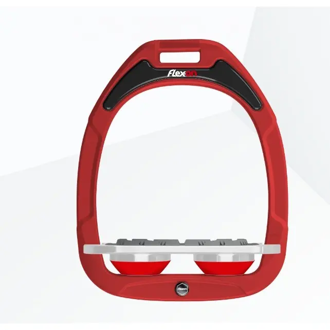 Comparer les prix de Étriers Plat Grip Rouge/Gris/Rouge Flex-On Green Composite