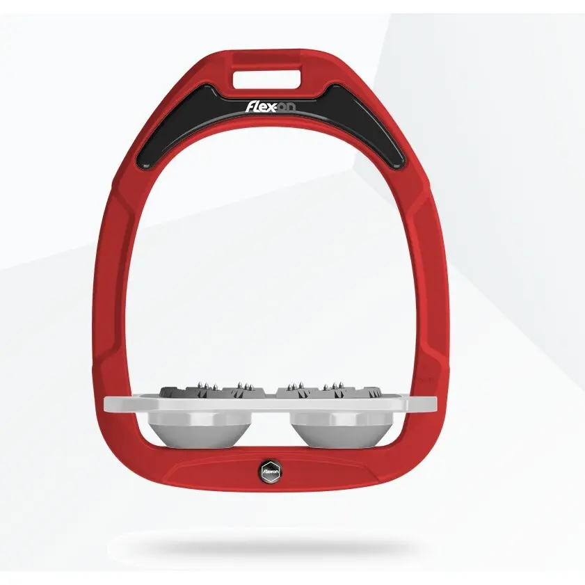 Meilleurs prix pour Étriers Plat Ultra Grip Rouge/Gris/Gris Flex-On Green Composite