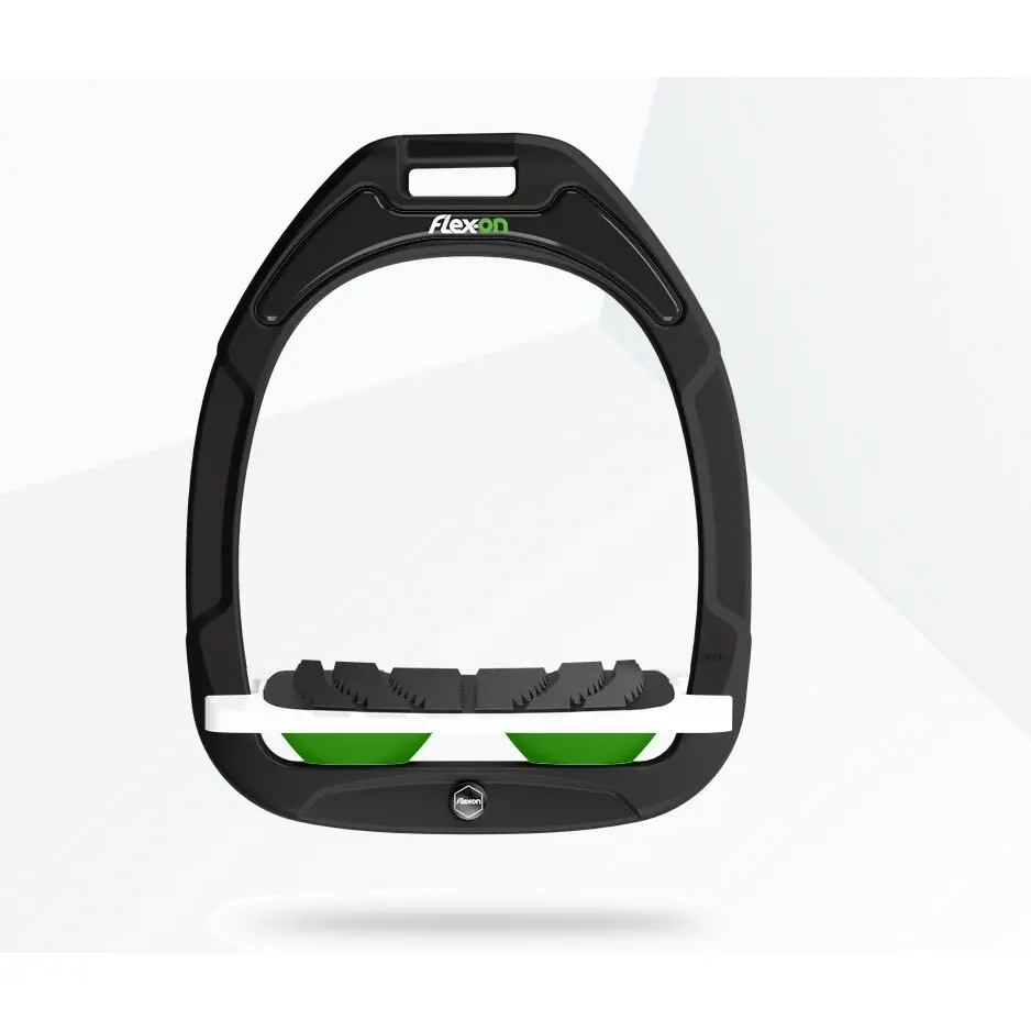 Étriers Incliné Grip Vert/Blanc Flex-On Green Composite