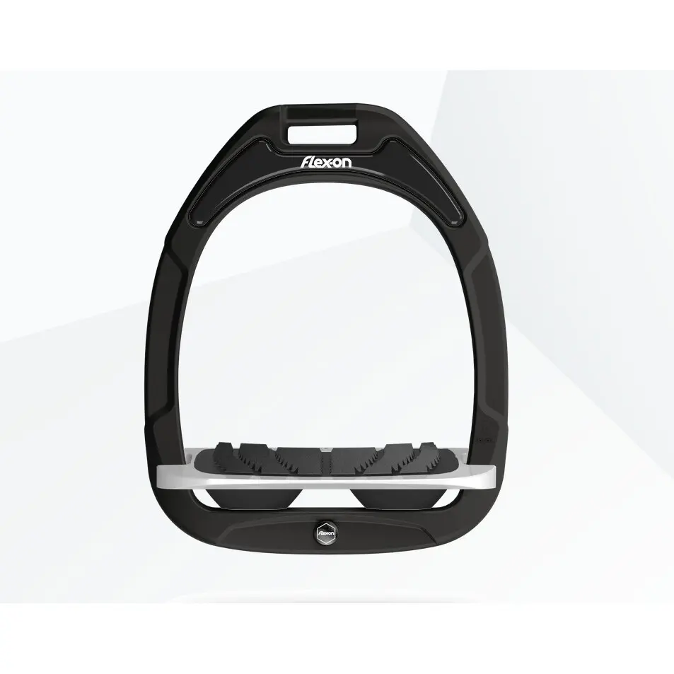 Schrägsteigbügel Grip Grün/Grau/Schwarz Flex-On Green Composite
