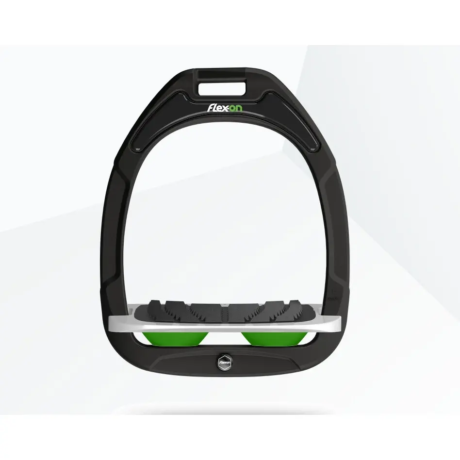 Étriers Incliné Grip Vert/Gris Flex-On Green Composite
