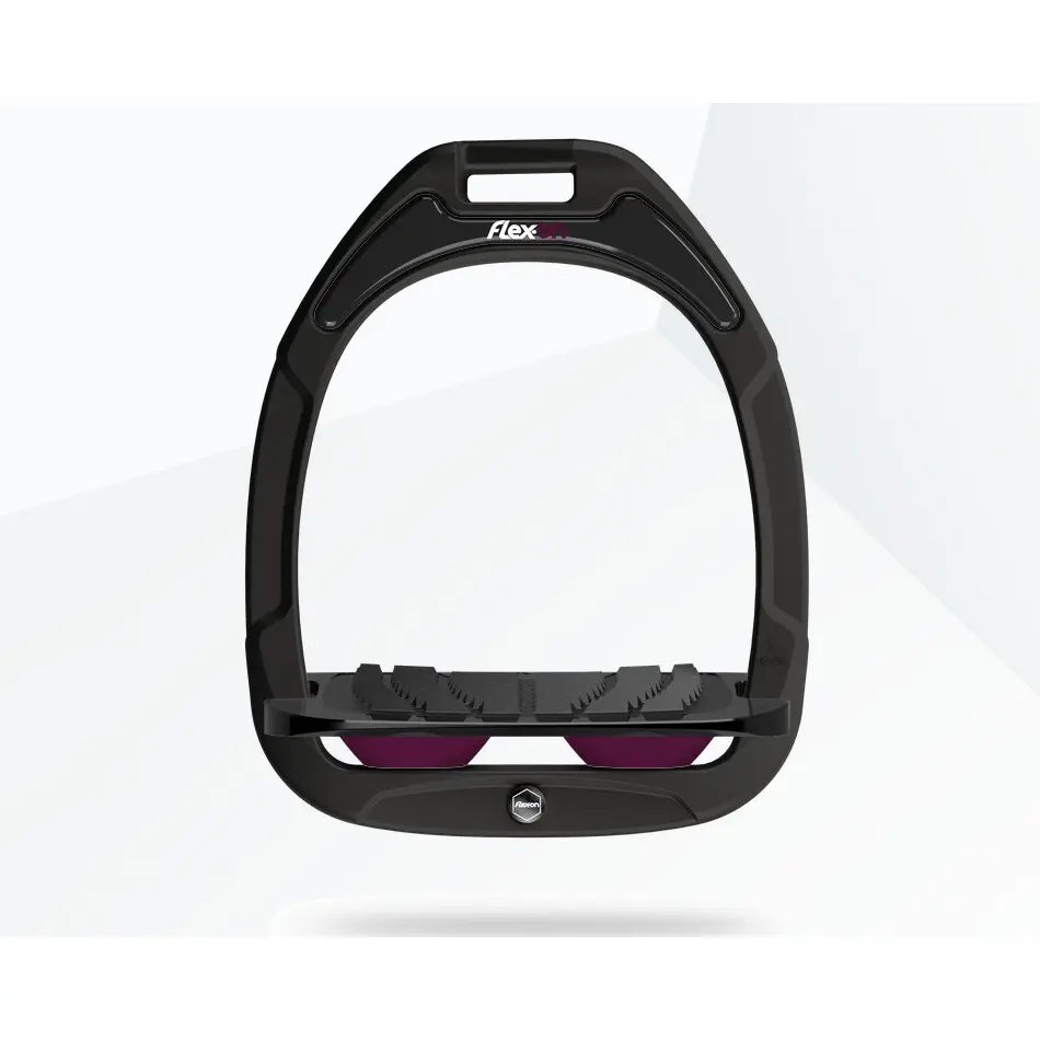 Étriers Incliné Grip Vert/Noir/Prune Flex-On Green Composite