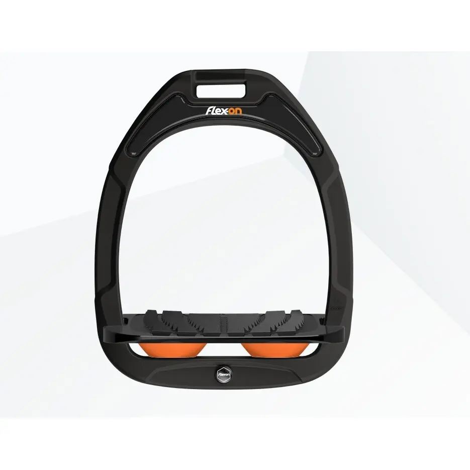 Étriers Incliné Grip Vert/Noir/Orange Flex-On Green Composite