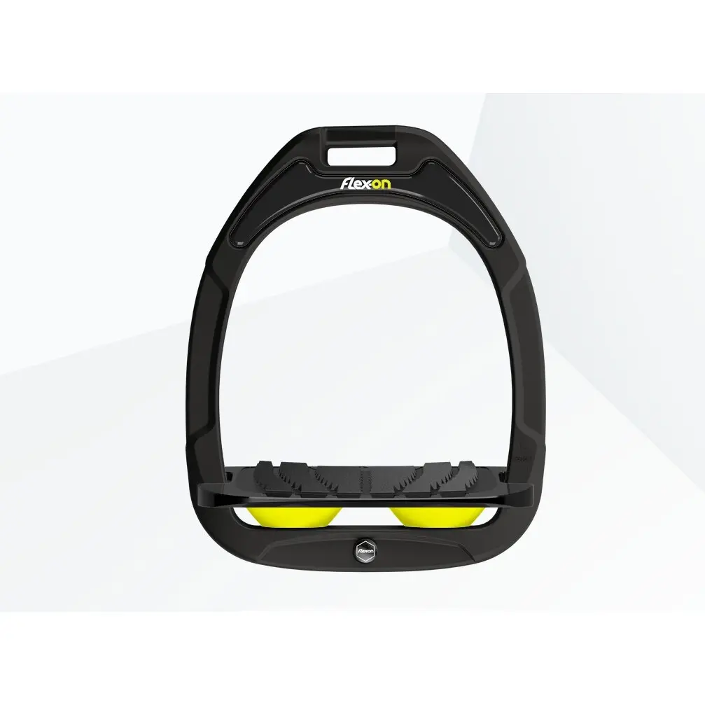 Schrägsteigbügel Grip Grün/Schwarz/Gelb Flex-On Green Composite