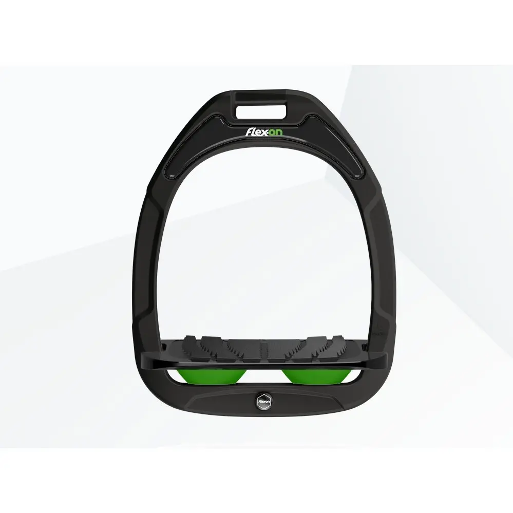 Étriers Incliné Grip Vert/Noir Flex-On Green Composite