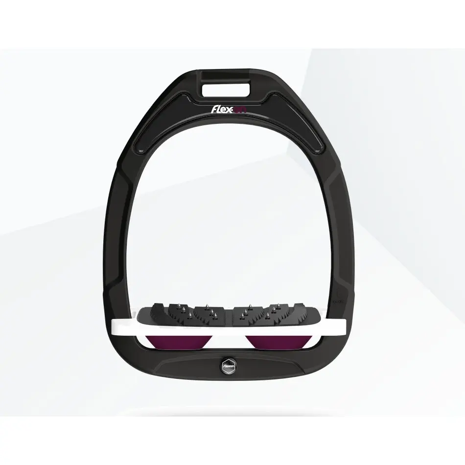 Étriers Incliné Ultra Grip Vert/Blanc/Prune Flex-On Green Composite