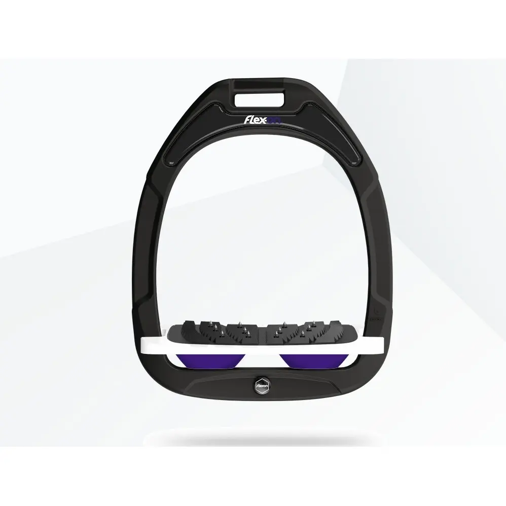 Étriers Incliné Ultra Grip Vert/Blanc/Violet Flex-On Green Composite