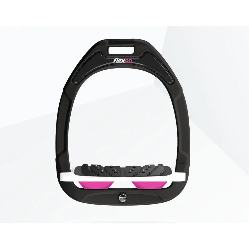 Étriers Incliné Ultra Grip Vert/Blanc/Rose Flex-On Green Composite