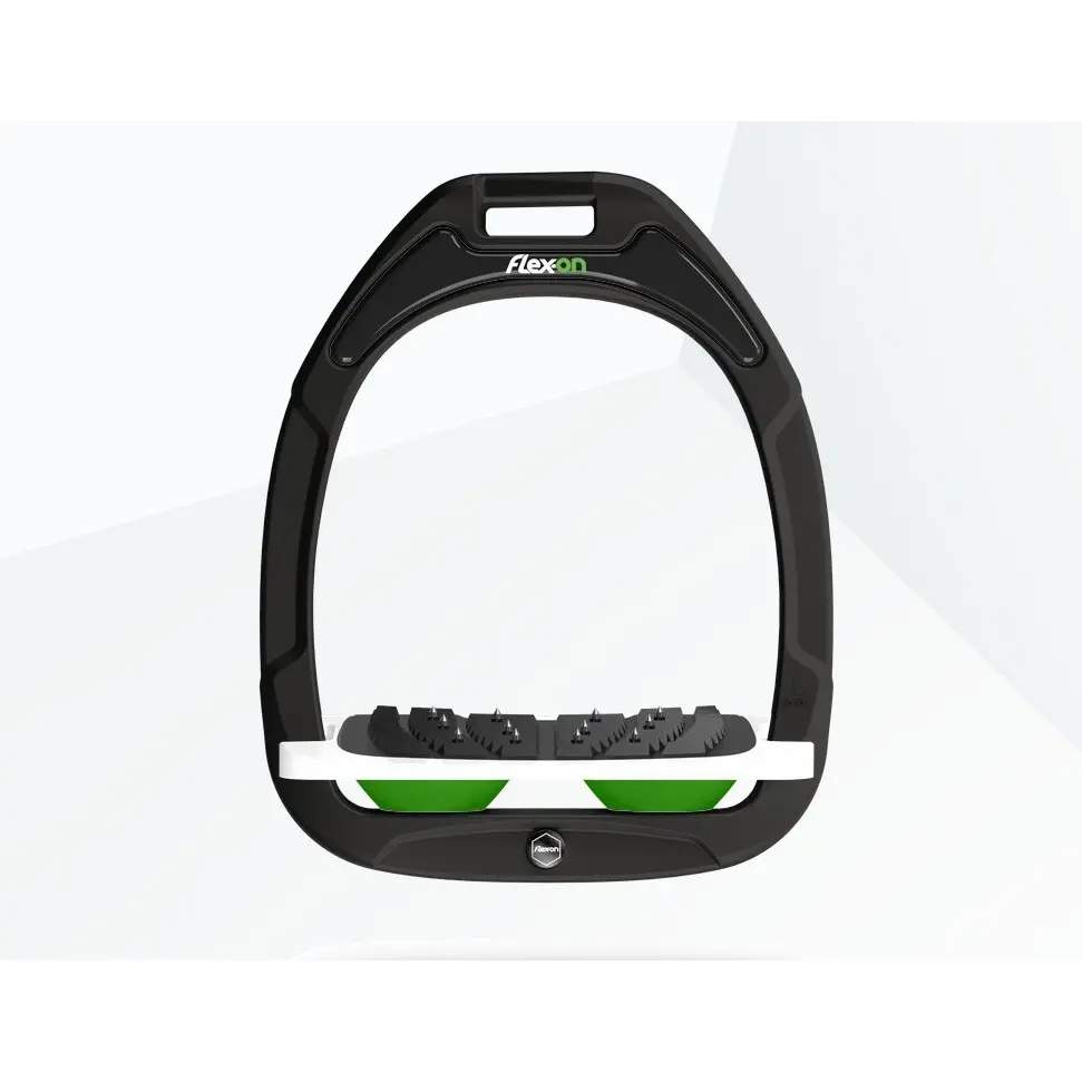 Étriers Incliné Ultra Grip Vert/Blanc/Vert Flex-On Green Composite