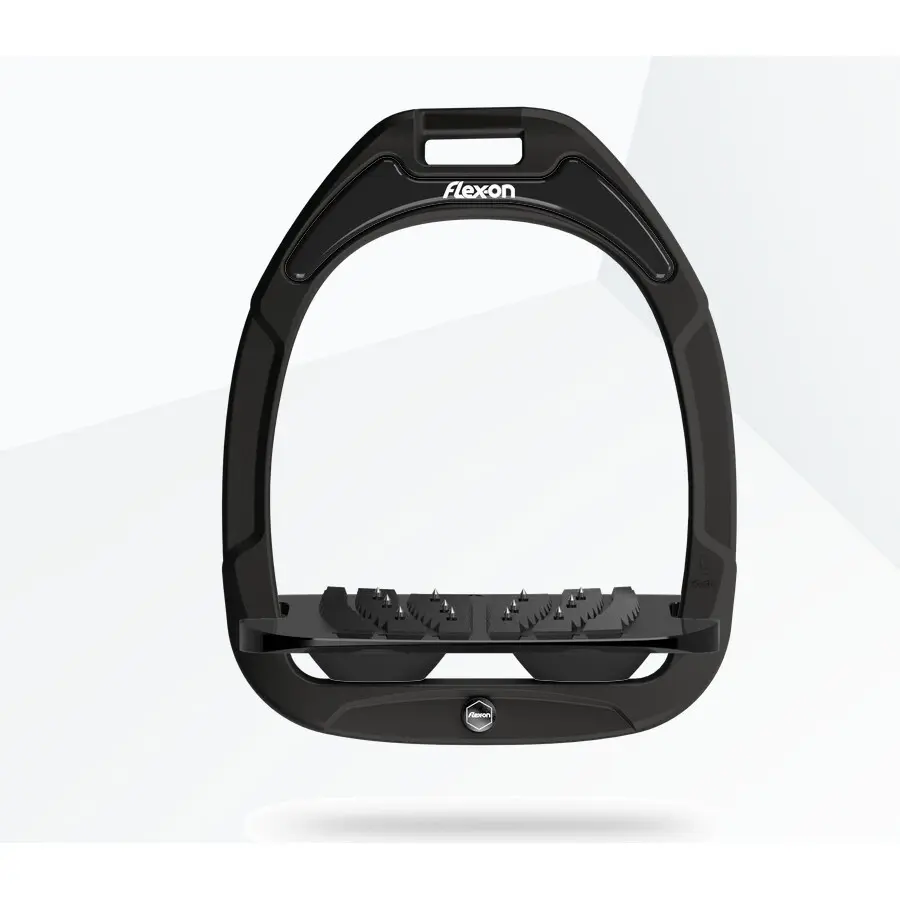 Ultra Grip Neigungssteigbügel Grün/Schwarz/Schwarz Flex-On Green Composite