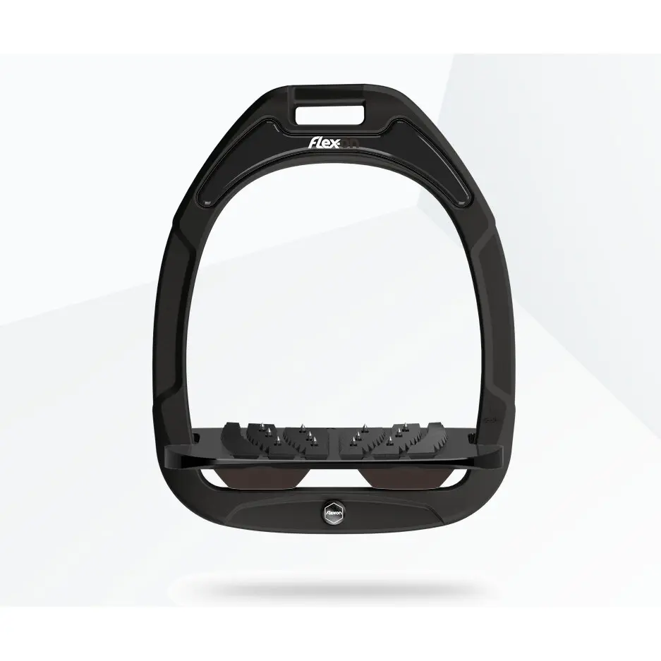 Ultra Grip Neigung Steigbügel Grün/Schwarz/Braun Flex-On Green Composite