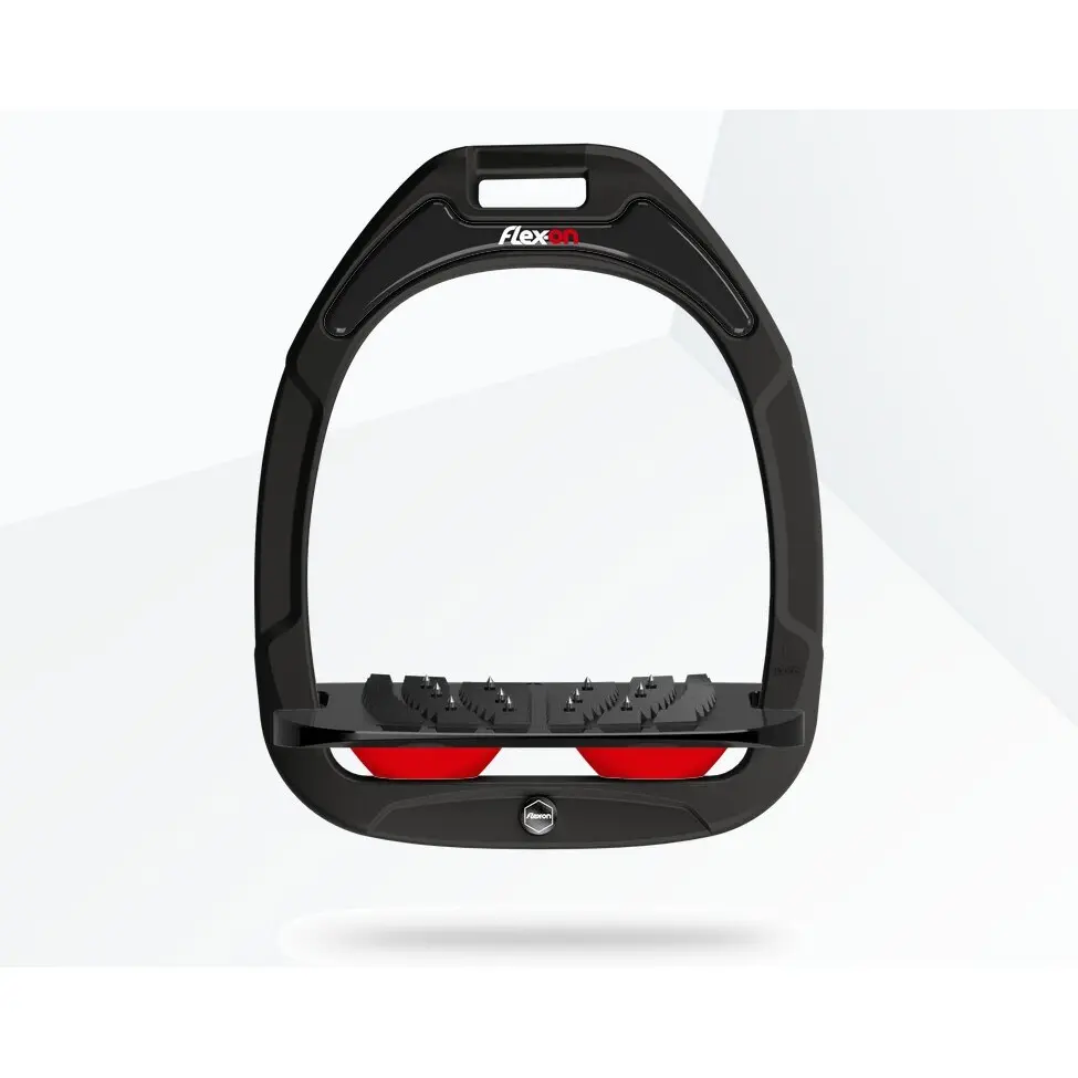 Ultra Grip Steigbügel Grün/Schwarz/Rot Flex-On Green Composite