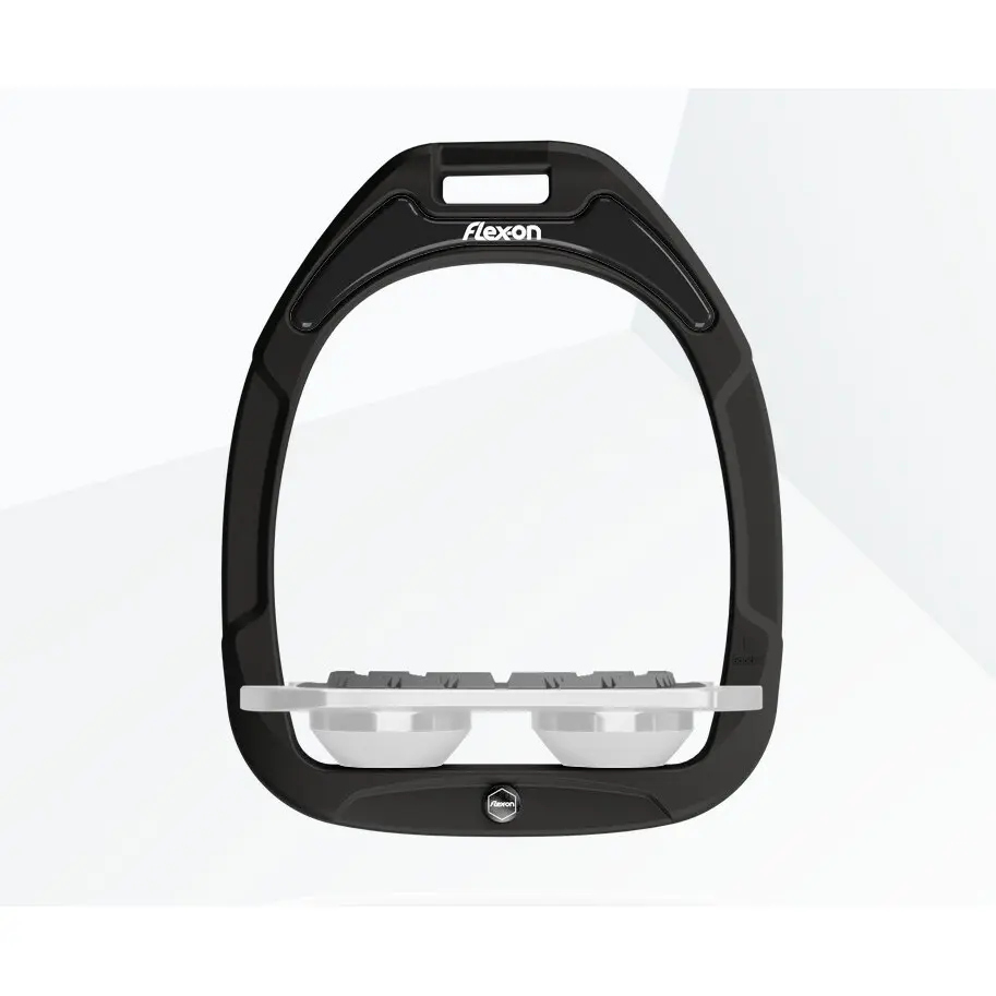 Étriers Plat Grip Vert/Gris/Blanc Flex-On Green Composite