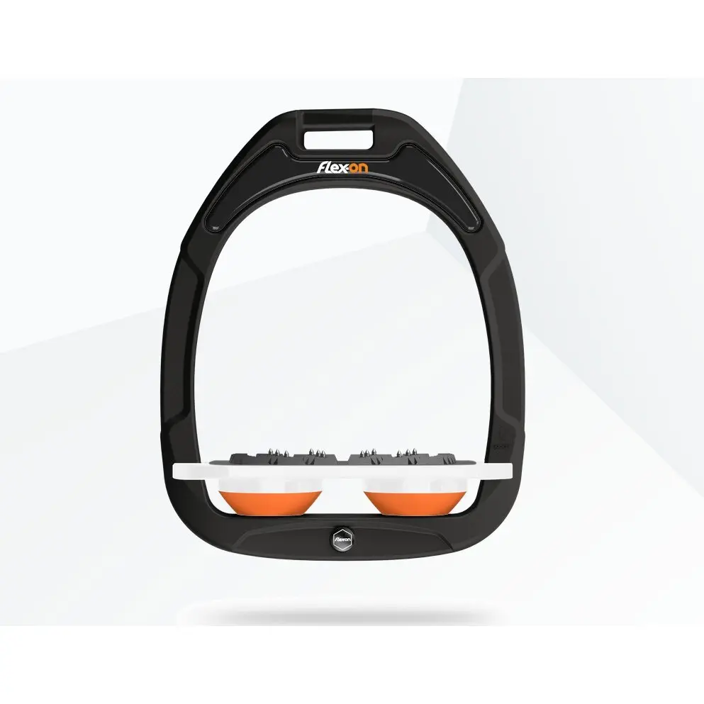 Étriers Plat Ultra Grip Vert/Blanc/Orange Flex-On Green Composite