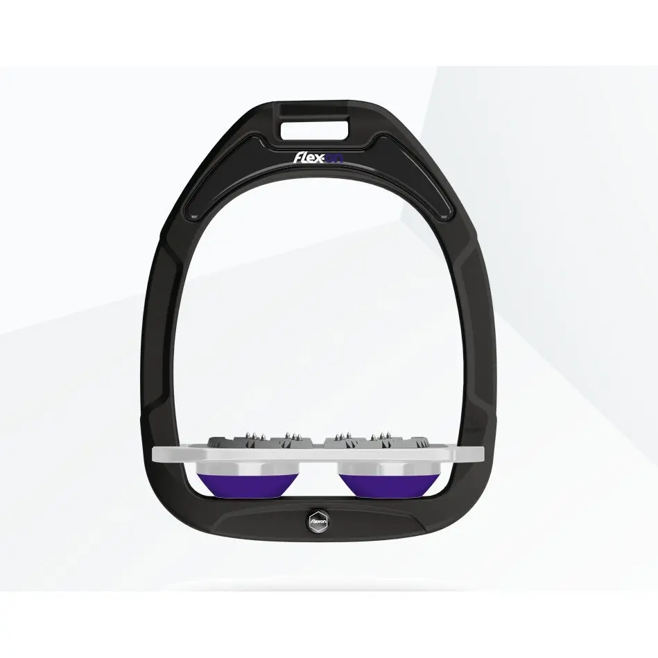 Étriers Plat Ultra Grip Vert/Gris/Violet Flex-On Green Composite