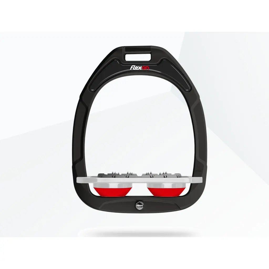 Étriers Plat Ultra Grip Vert/Gris/Rouge Flex-On Green Composite