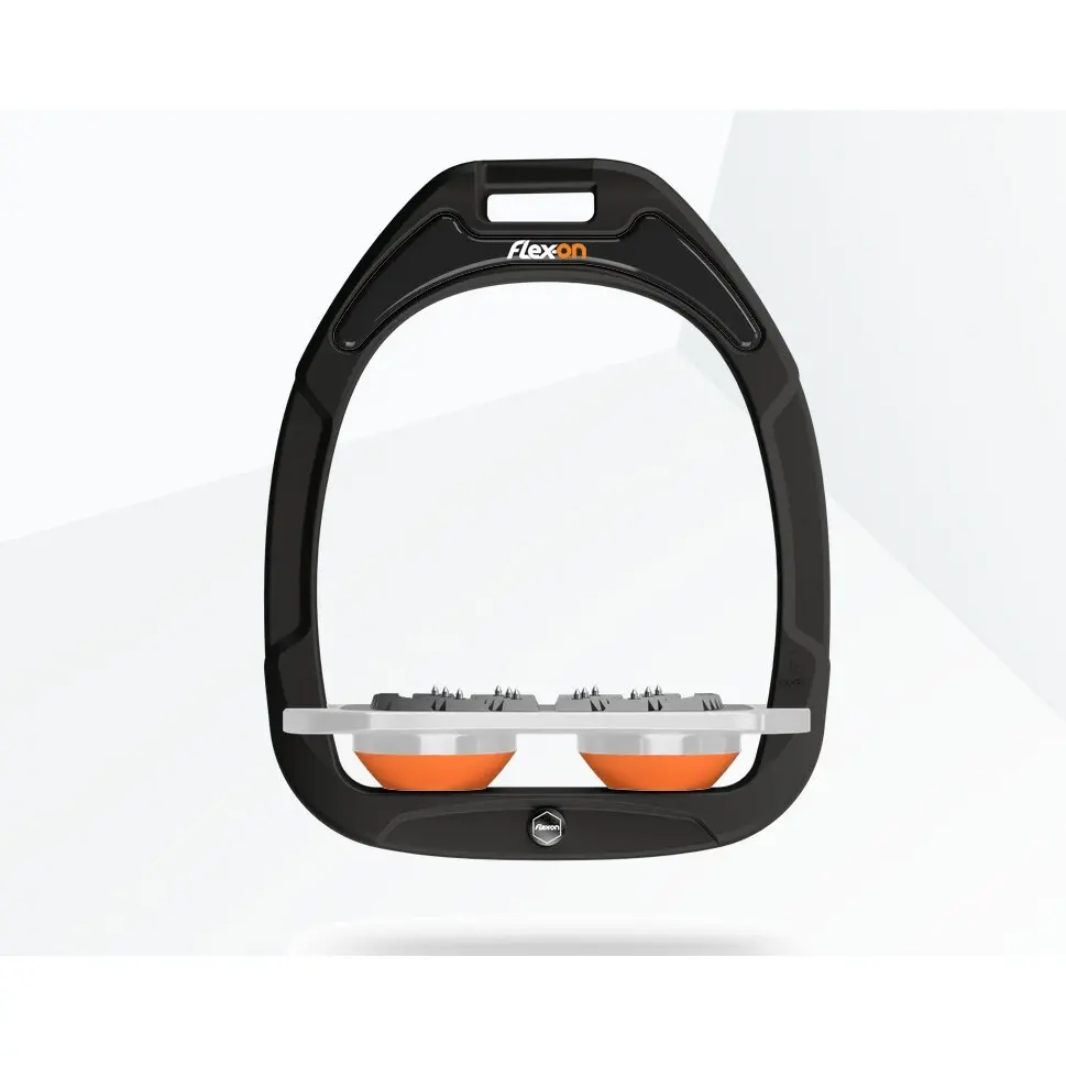 Étriers Plat Ultra Grip Vert/Gris/Orange Flex-On Green Composite