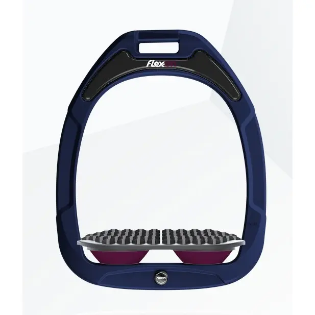 Endurance Steigbügel Marine/Grau/Plum Flex-On Green Composite