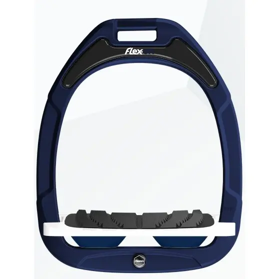 Étriers Incliné Grip Marine/Blanc Flex-On Green Composite