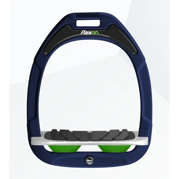 Schrägsteigbügel Grip Marine/Grau/Grün Flex-On Green Composite