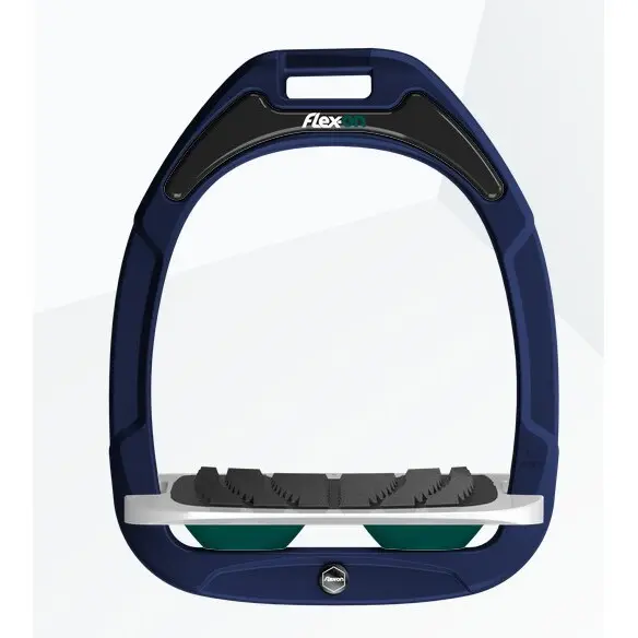 Étriers Incliné Grip Marine/Gris/Vert Flex-On Green Composite