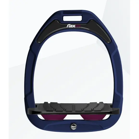 Schrägsteigbügel Grip Marine/Schwarz/Pflaume Flex-On Green Composite