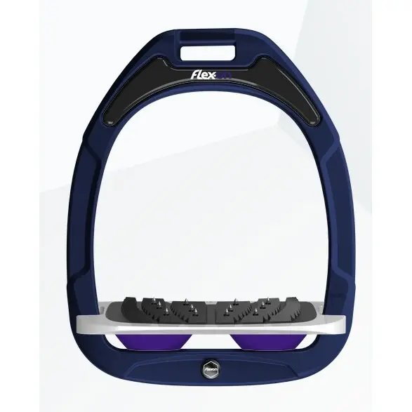Neigungsschenkel Ultra Grip Marine/Grau/Violett Flex-On Green Composite