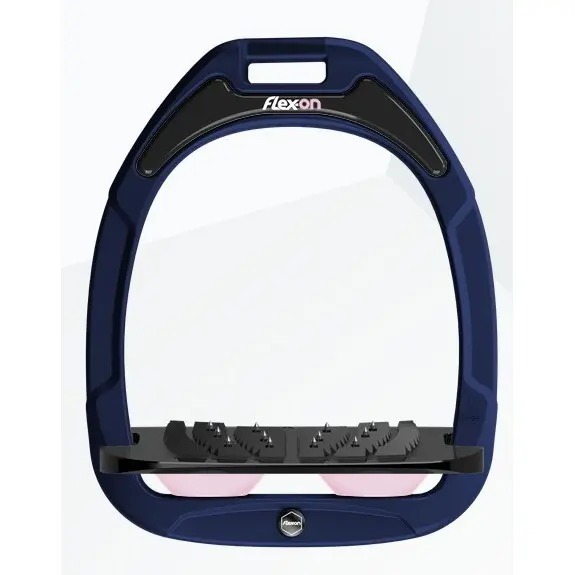 Meilleurs prix pour Étriers Incliné Ultra Grip Marine/Noir/Rose Flex-On Green Composite