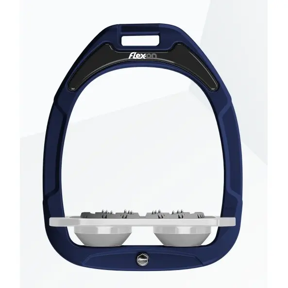 Ultra Grip Flachsteigbügel Marine/Grau/Grau Flex-On Green Composite