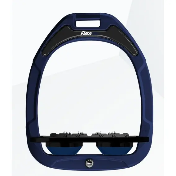 Ultra Grip Flachsteigbügel Marine/Schwarz/Marine Flex-On Green Composite