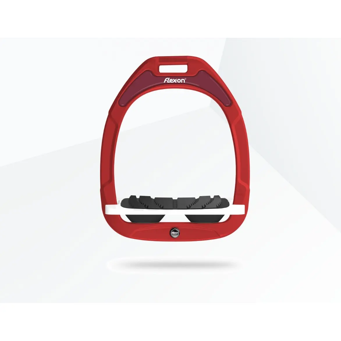 Comparer les prix de Étriers Incliné Grip Bordeaux/Noir/Noir Flex-On Green Composite