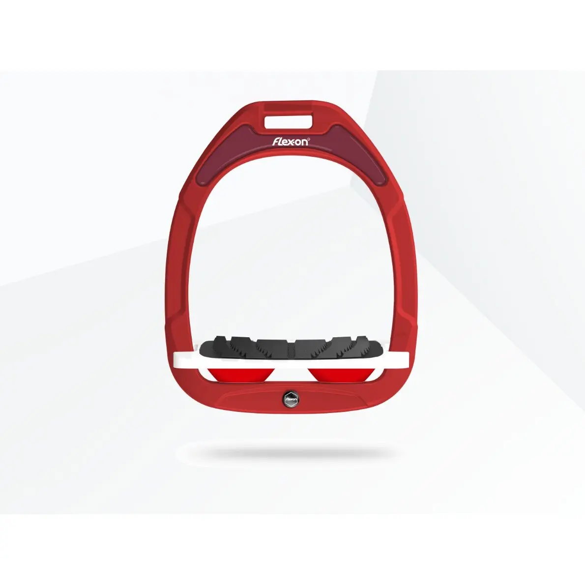 Meilleurs prix pour Étriers Incliné Grip Bordeaux/Noir/Rouge Flex-On Green Composite