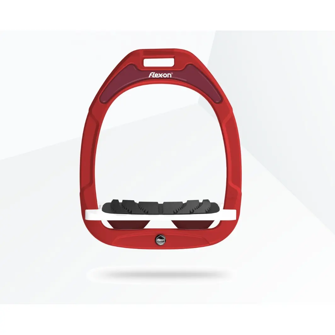 Meilleurs prix pour Étriers Incliné Grip Bordeaux/Noir/Bordeaux Flex-On Green Composite