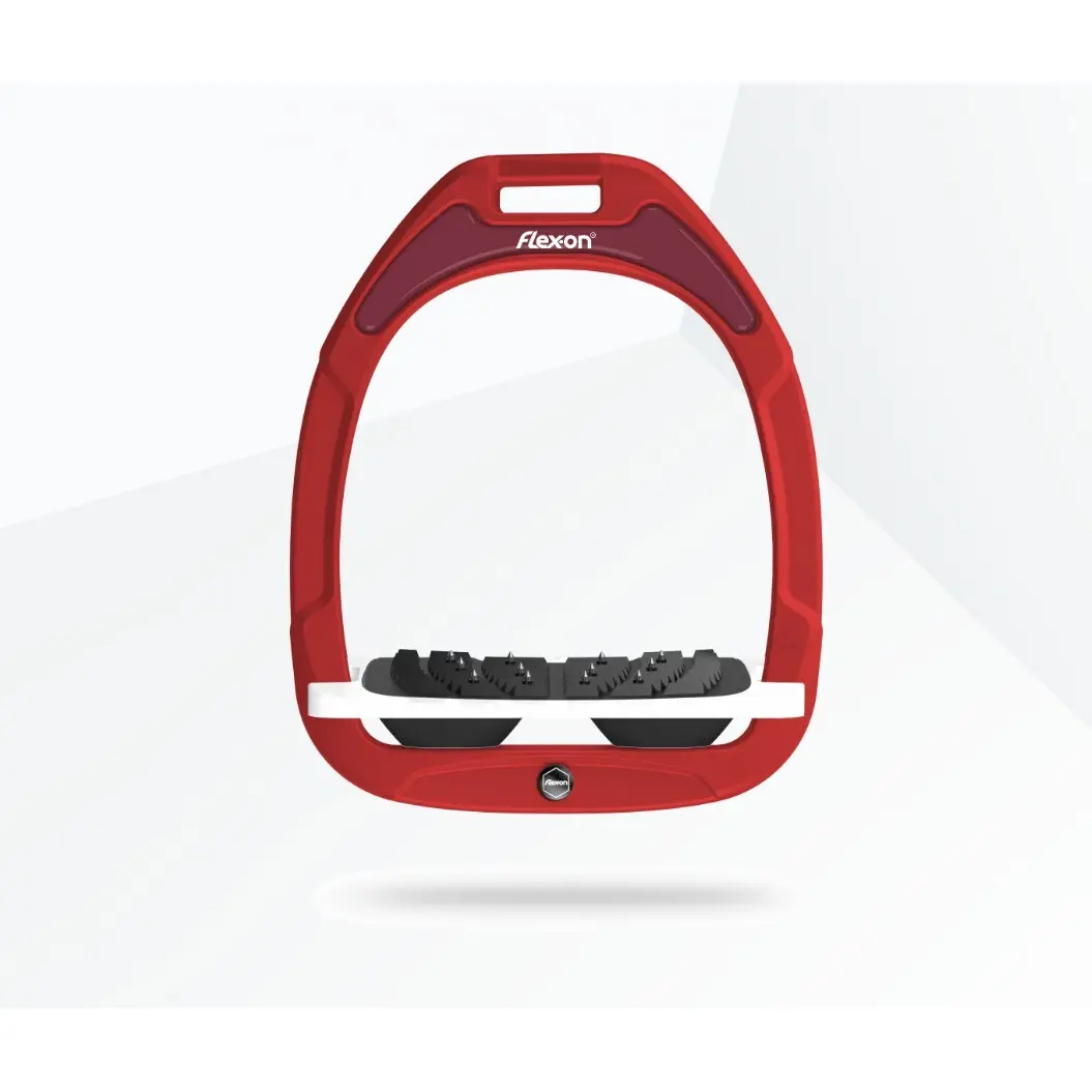 Meilleurs prix pour Étriers Incliné Ultra Grip Bordeaux/Noir/Rose Flex-On Green Composite