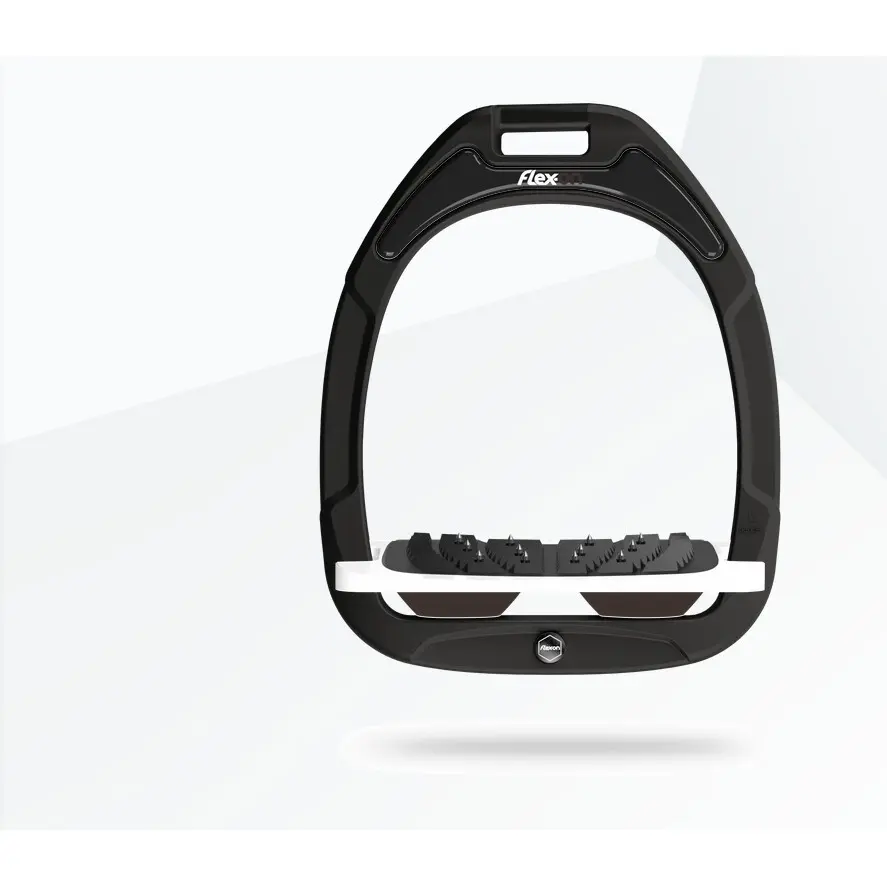 Ultragreift-Fußriemen schräg grün/weiß/braun Flex-On Green Composite