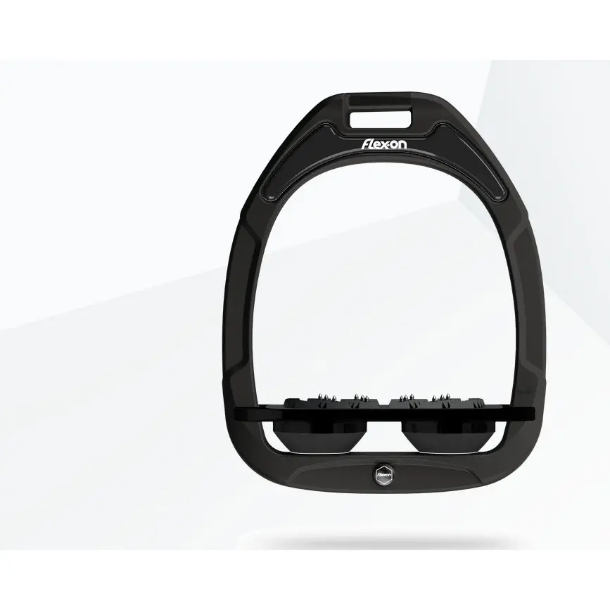 Ultra Grip Flachsteigbügel Grün/Schwarz/Schwarz Flex-On Green Composite