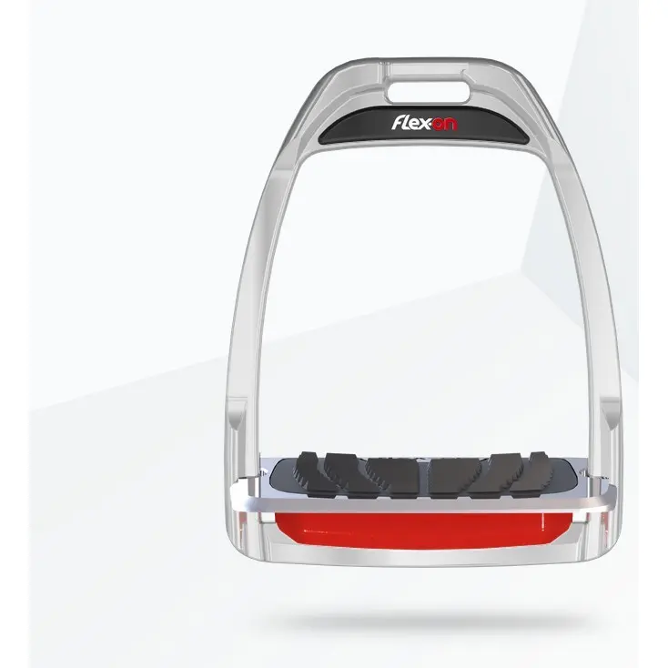 Aluminium Steigbügel geneigt Grip Pflaume Flex-On Hunter H
