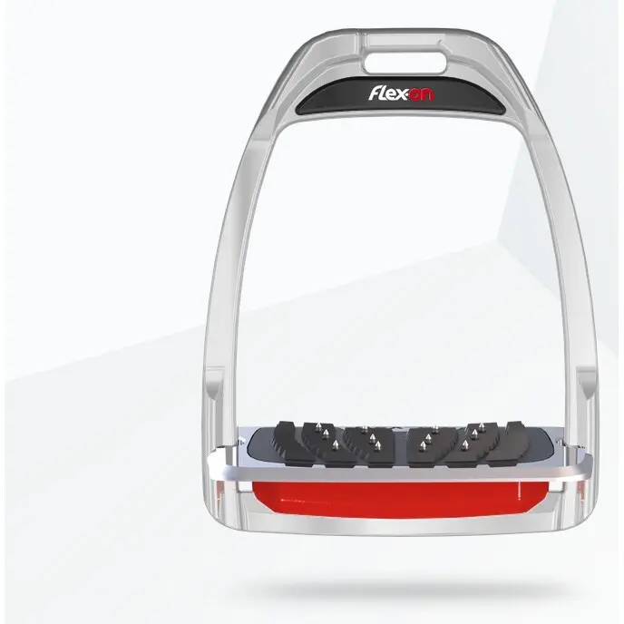 Étriers Aluminium Incliné Ultra Grip Aluminium/Vert Flex-On Hunter H