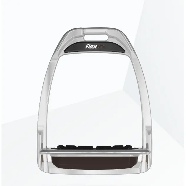 Aluminium-Steigbügel Mit Flachem Griff Braun Flex-On Hunter H
